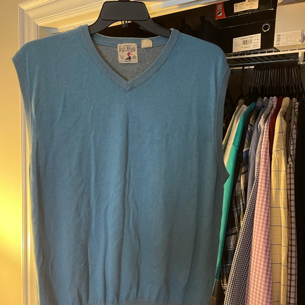 Blue Sweater Vest